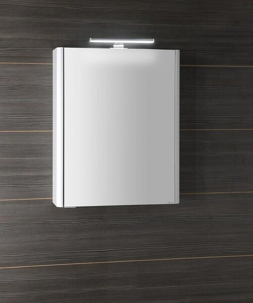 Sapho Sapho, galerie LUCIE cu iluminare LED, 55x70x17cm, alb, LU055-0030