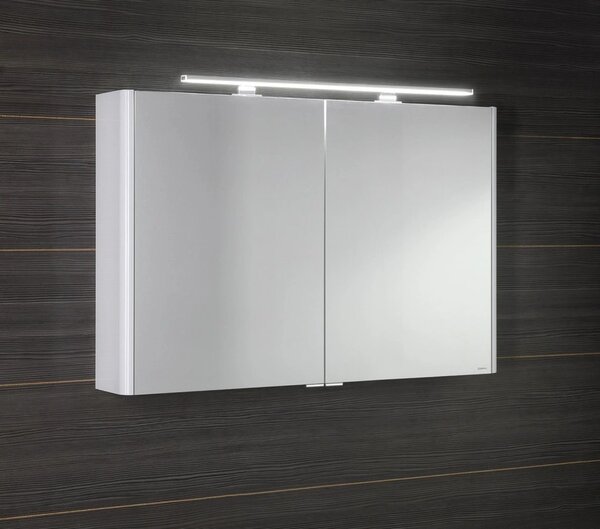 Sapho Sapho, galerie LUCIE cu iluminare LED, 55x70x17cm, alb, LU055-0030