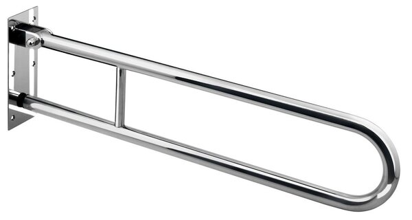 Sapho Sapho, mâner cu balamale HANDICAP 600 mm, oțel inoxidabil lustruit, XH516