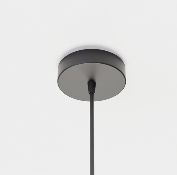 Karman Lampă suspendată Alibaglass Small, culoare bronz, Ø 11 cm, reglabil, Bronz / Alamă Veche, Camera de zi / sufragerie, Sticlă, Design