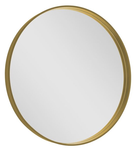 Sapho Sapho, oglinda rotunda NOTION in cadru, ø 60cm, mat auriu, NT600G