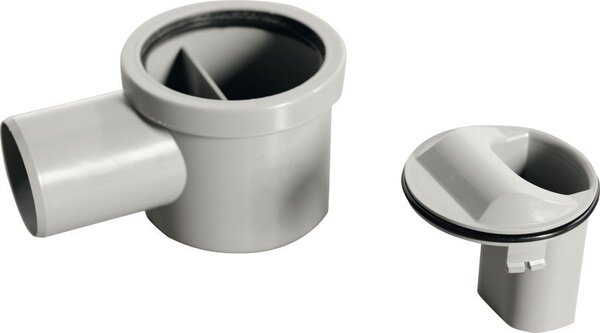 Aqualine Aqualine, scurgere de pardoseală din oțel inoxidabil PAVINO cu grilă pentru gresie, L-760, DN50, 2710-80