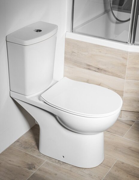 Sapho Sapho, WC combinat KAIRO CLEANWASH cu duș bideu, deșeuri spate, mecanism de spălare, PC106