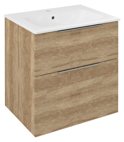 Sapho Sapho, dulap lavoar CIRASA 59,2x64x46cm, stejar Alabama, CR601-2222