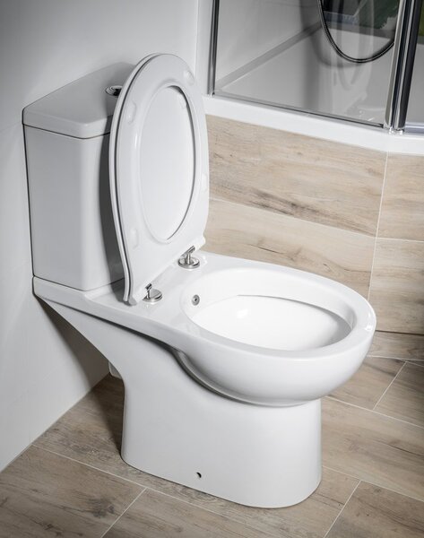 Sapho Sapho, WC combinat KAIRO CLEANWASH cu duș bideu, deșeuri spate, mecanism de spălare, PC106