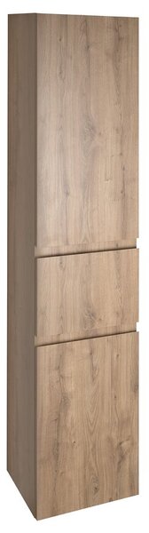 Aqualine Aqualine, dulap înalt ALTAIR cu coș 40x184x31cm, stejar emporio, AI485L