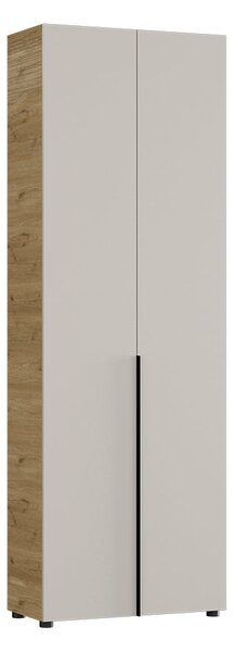 Pantofar Adore Porto, 10 rafturi, Stejar - Bej, 72x210x34 cm