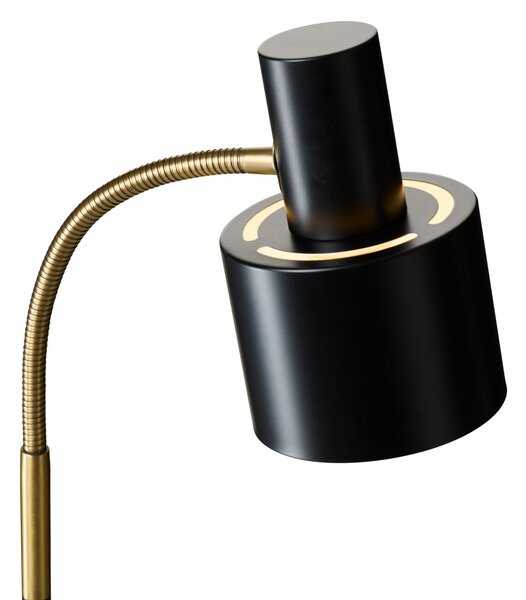 Lampadar Halo Design, VOGUE, Negru, Camera de zi, Metal, Vintage