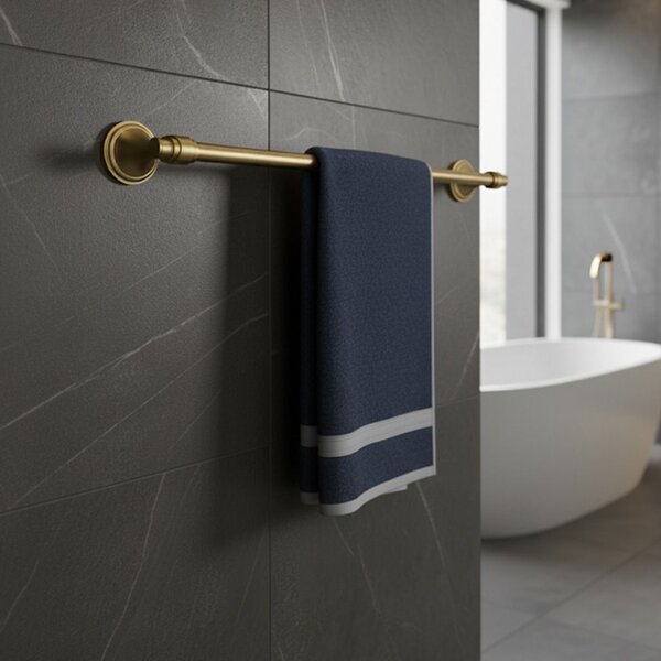 Cuier de baie 1610 Aristo Brush Gold