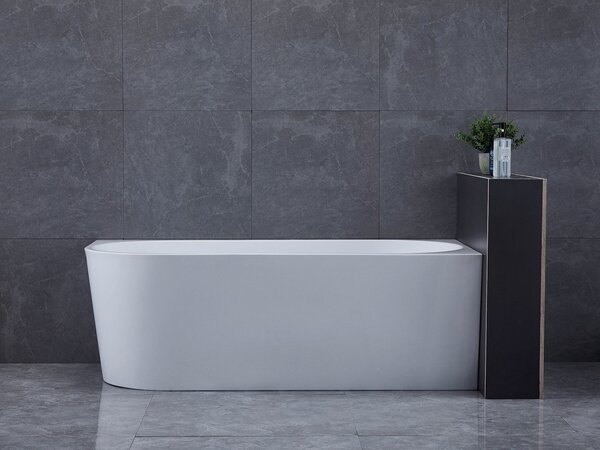 Aqualine Aqualine, cada TIBERA R pe coltar 170x80cm, alb, E1015