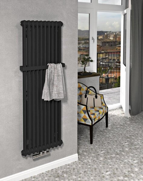Sapho Sapho, suport prosop FEDE 504 mm, negru mat, IRPA63