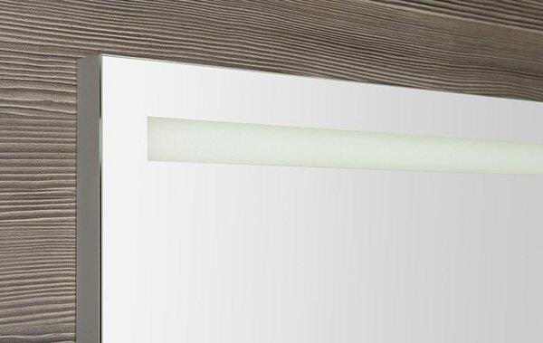 Sapho Sapho, oglindă BRETO cu iluminare LED și raft 800x608mm, BT080
