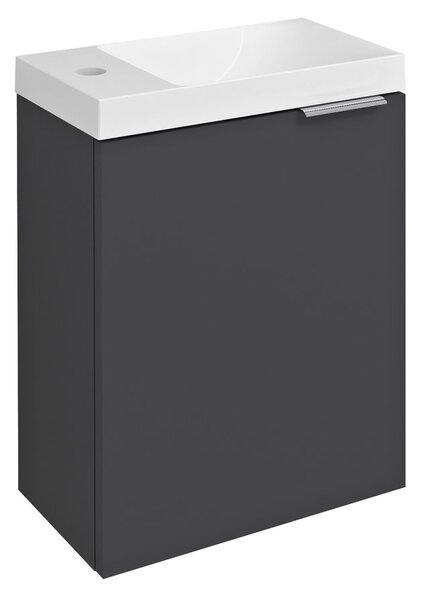 Sapho Sapho, dulap lavoar LATUS X 39,4x50x22cm, mat antracit, LT110-3434