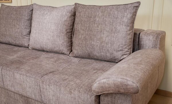 Canapea Extensibila Milano Bonell Mini, Cappuccino