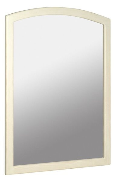 Sapho Sapho, oglindă oglindă RETRO cu cadru din lemn 650x910mm, alb antic, 1685