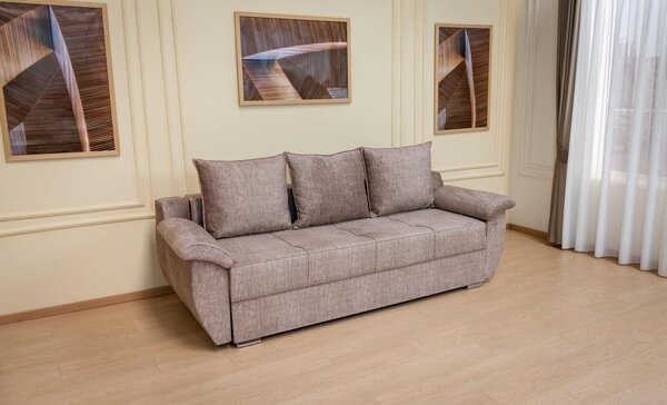 Canapea Extensibila Milano Bonell Mini, Cappuccino