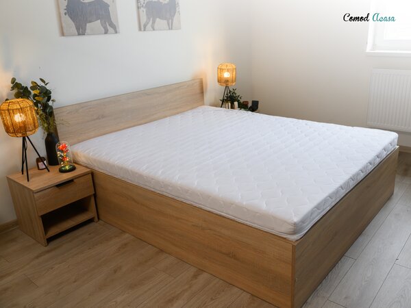 Saltea cu arcuri impachetate SOMMERA 18 cm 80 x 200 cm Protectie saltea: FARA protectie saltea