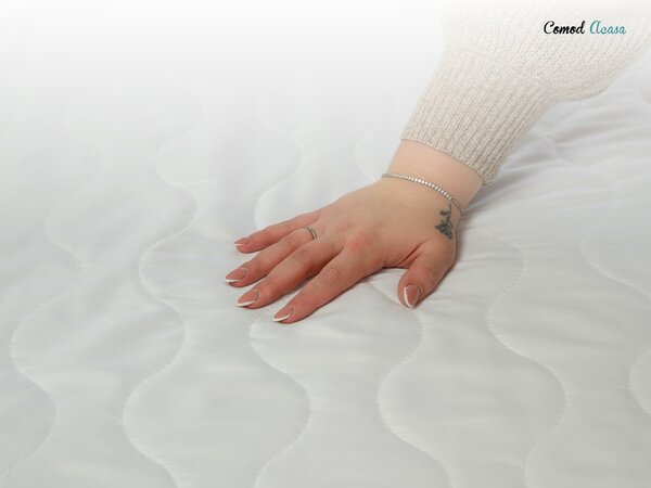 Saltea cu arcuri impachetate SOMMERA 18 cm 80 x 200 cm Protectie saltea: FARA protectie saltea