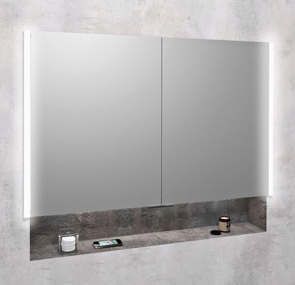 Sapho Sapho, galerie încasabilă INTEGRA cu iluminare LED, 105x70cm, IN105