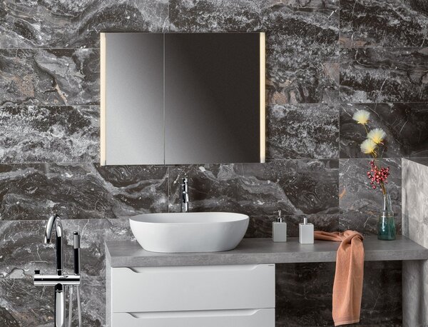 Sapho Sapho, galerie încasabilă INTEGRA cu iluminare LED, 105x70cm, IN105