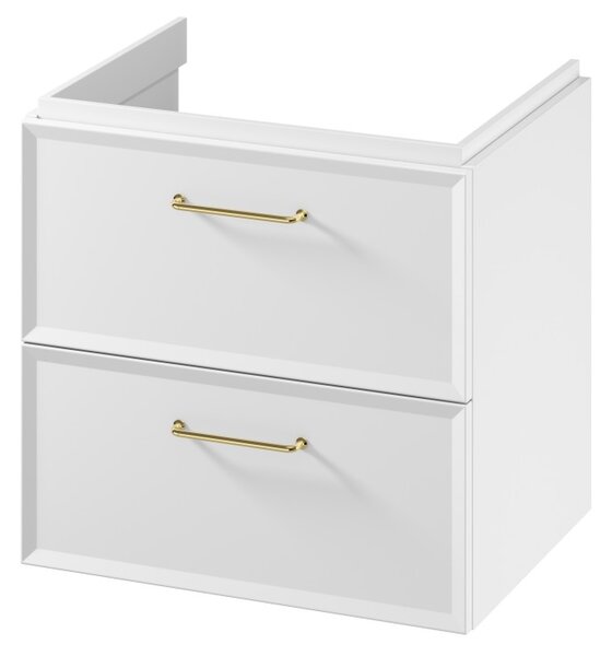 Cersanit Mille, dulap lavoar 594x446x551 mm, alb mat, S1021-001