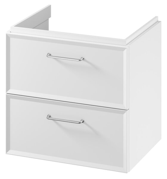 Cersanit Mille, dulap lavoar 594x446x551 mm, alb mat, S1021-001