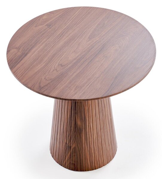 Măsuță laterală Houston 2023, Nuc, MDF, 55cm, 10.3 kg
