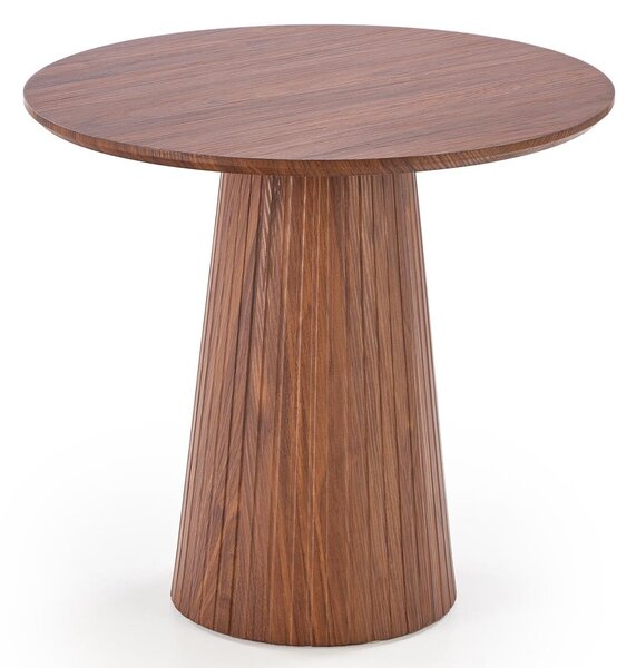 Măsuță laterală Houston 2023, Nuc, MDF, 55cm, 10.3 kg