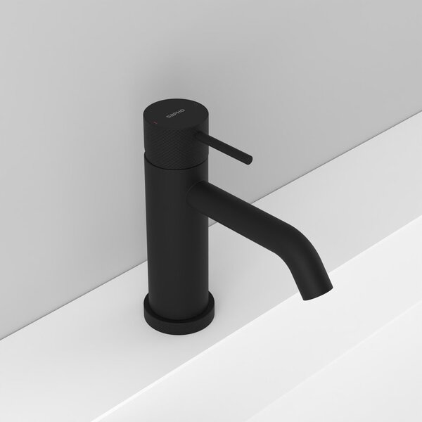 Sapho Sapho, baterie de duș de perete ULTRASAN, negru mat/crom, UT011VBC