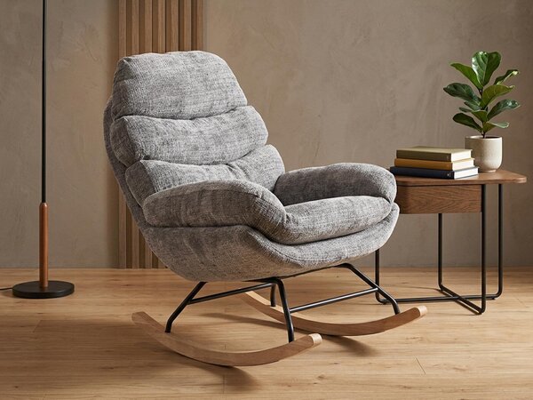 Scaun balansoar Houston 2187, Gri, 100x75x108cm, 19.5 kg