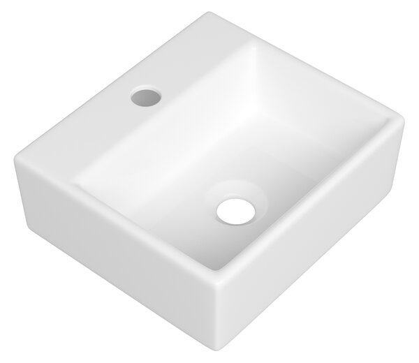 Gamma Arco, lavoar blat 335x300x120 mm, alb lucios, GMA-UC-ARCO
