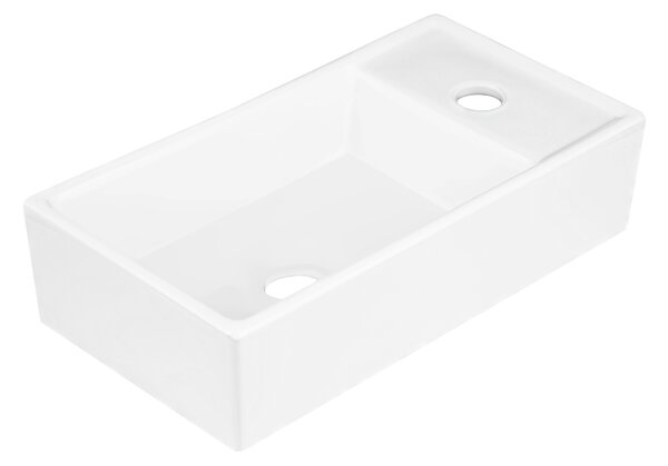 Gamma Pako, lavoar blat 410x220x110 mm, alb lucios, GMA-UC-PAKO