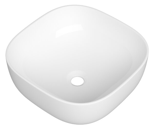 Gamma Kama, lavoar blat 480x370x140 mm, alb lucios, GMA-UC-KAMA