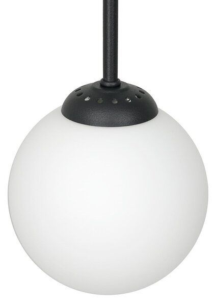 Milagro Lighting Plafonieră Archie, negru, lungime 68 cm, metal, cu 2 becuri., reglabil, Negru, Camera de zi / sufragerie, Metal
