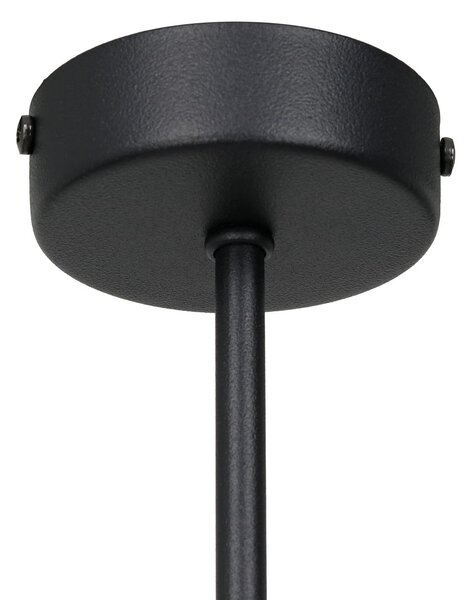 Milagro Lighting Plafonieră Archie, negru, lungime 68 cm, metal, cu 2 becuri., reglabil, Negru, Camera de zi / sufragerie, Metal