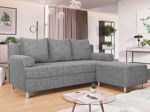 Set mobilier tapițat Comfivo Artes, Funcția de dormit, 71 kg, Spațiu de depozitare, Tapiterie, Picioare: Plastic