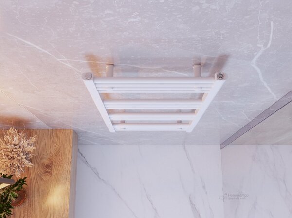 Gamma Erga Basic, calorifer 1100x500 mm, 434 W, alb, ERG-LAV-BASIC-11050-WH