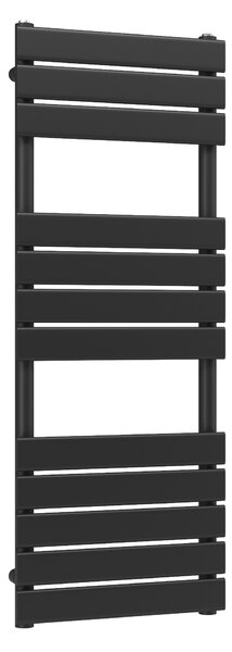 Gamma Erga Classic, calorifer 1200x450 mm, 611W, negru mat, ERG-LAV-CLAS-120450-BK