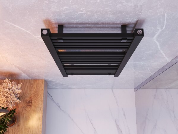 Gamma Erga Proper, radiator 1000x500 mm, 566W, negru, ERG-LAV-PROP-10050-BK
