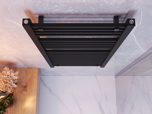 Gamma Erga Proper, radiator 1200x600 mm, 826W, negru, ERG-LAV-PROP-12060-BK