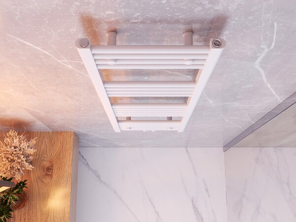 Gamma Erga Simple, calorifer 1200x400 mm, 412 W, alb, ERG-LAV-SIMP-12040-WH