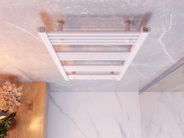 Gamma Erga Simple, calorifer 1100x500 mm, 437 W, alb, ERG-LAV-SIMP-11050-WH