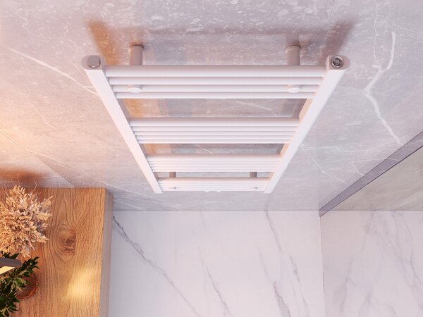 Gamma Erga Simple, calorifer 1300x500 mm, 519 W, alb, ERG-LAV-SIMP-13050-WH