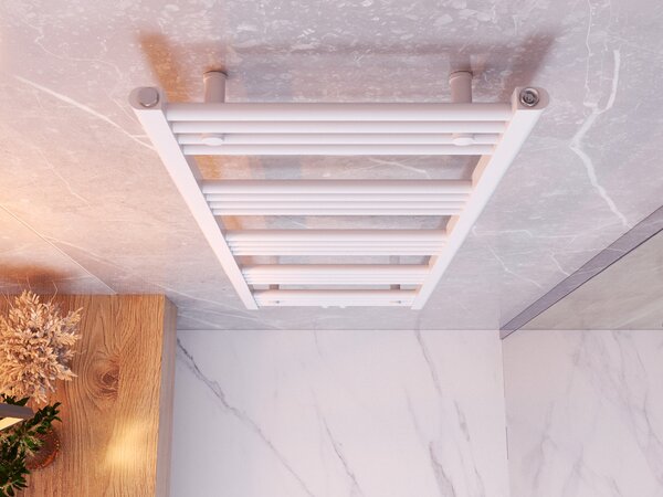 Gamma Erga Simple, calorifer 1400x500 mm, 551 W, alb, ERG-LAV-SIMP-14050-WH