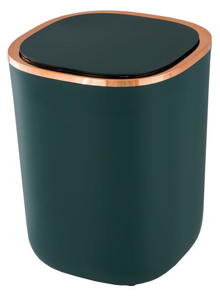 Gamma Gamma, coș de gunoi automat 12L, verde-aurie, GMA-KS-Z