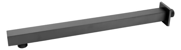 Gamma ZN6, set de duș ascuns cu duș cu ploaie și duș manual, negru mat, GMA-ZN6-BK