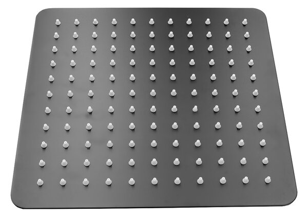 Gamma ZN6, set de duș ascuns cu duș cu ploaie și duș manual, negru mat, GMA-ZN6-BK