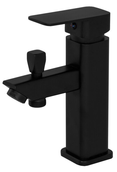 Gamma Caro, baterie pentru baie si lavoar, negru mat, GMA-BCL-BK