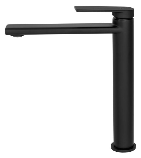 Gamma Rossa, baterie lavoar înaltă h-260, negru mat, GMA-BRAUW-BK