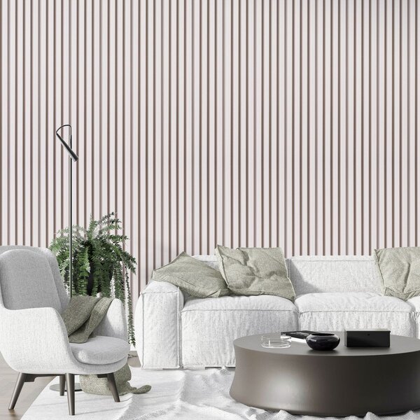 Panoul decorativ din PVC Ecru cu dimensiuni 15х1х270 cm